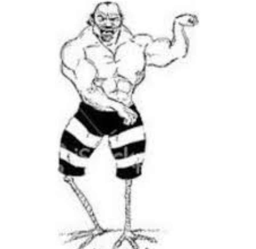 Esc Chicken Legs - Person With Chicken Legs Clipart (1000x1000), Png Download