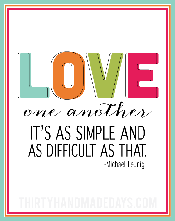 Fun And Bright Printable Love Quote In Celebration - Celebration Love Quotes Clipart (576x720), Png Download
