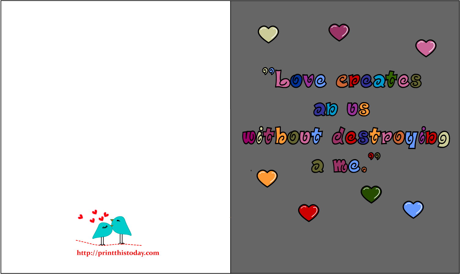 Cute Card With Meaningful Quote - Graphic Design Clipart (1650x1275), Png Download
