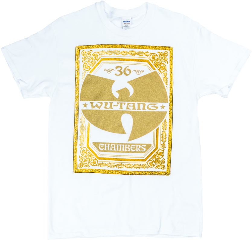 Gold Chambers T Shirt - Wu-tang Clan Clipart (835x795), Png Download