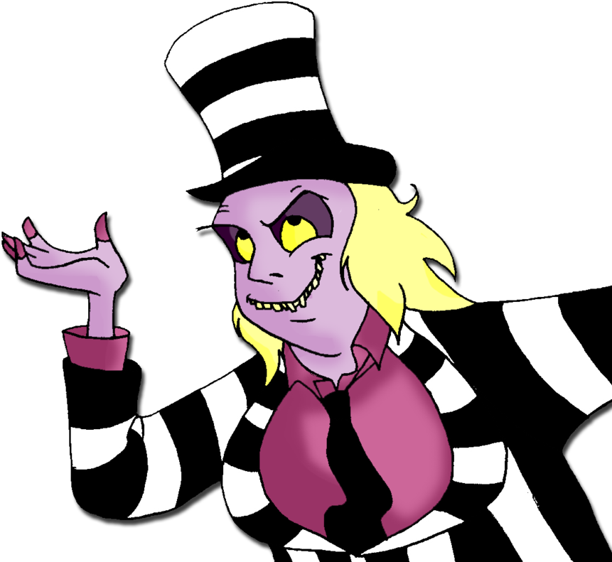 Cartoon Beetlejuice Request By Alyprincess221 Cartoon - Beetlejuice Clipart (900x900), Png Download