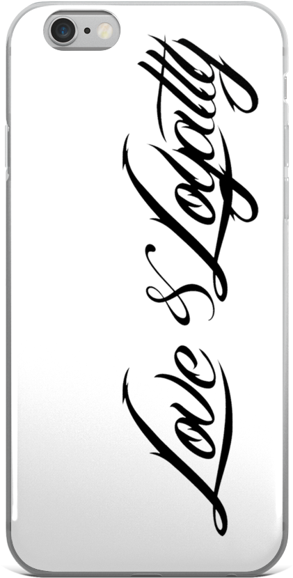 Iphone 5/5s/se, 6/6s, 6/6s Plus Case Love & Loyalty - Mobile Phone Case Clipart (1000x1000), Png Download
