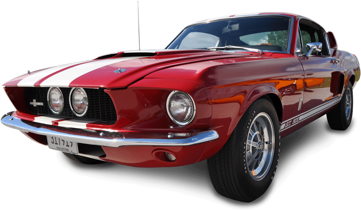 1967f Mustang Gt500 - Ford Mustang 1967 Png Clipart (900x598), Png Download