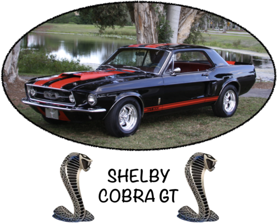 1967 Ford Mustang Elenor Gt 500 Shelby Cobra Tribute - Ford Mustang Shelby Gt 500 Clipart (640x480), Png Download