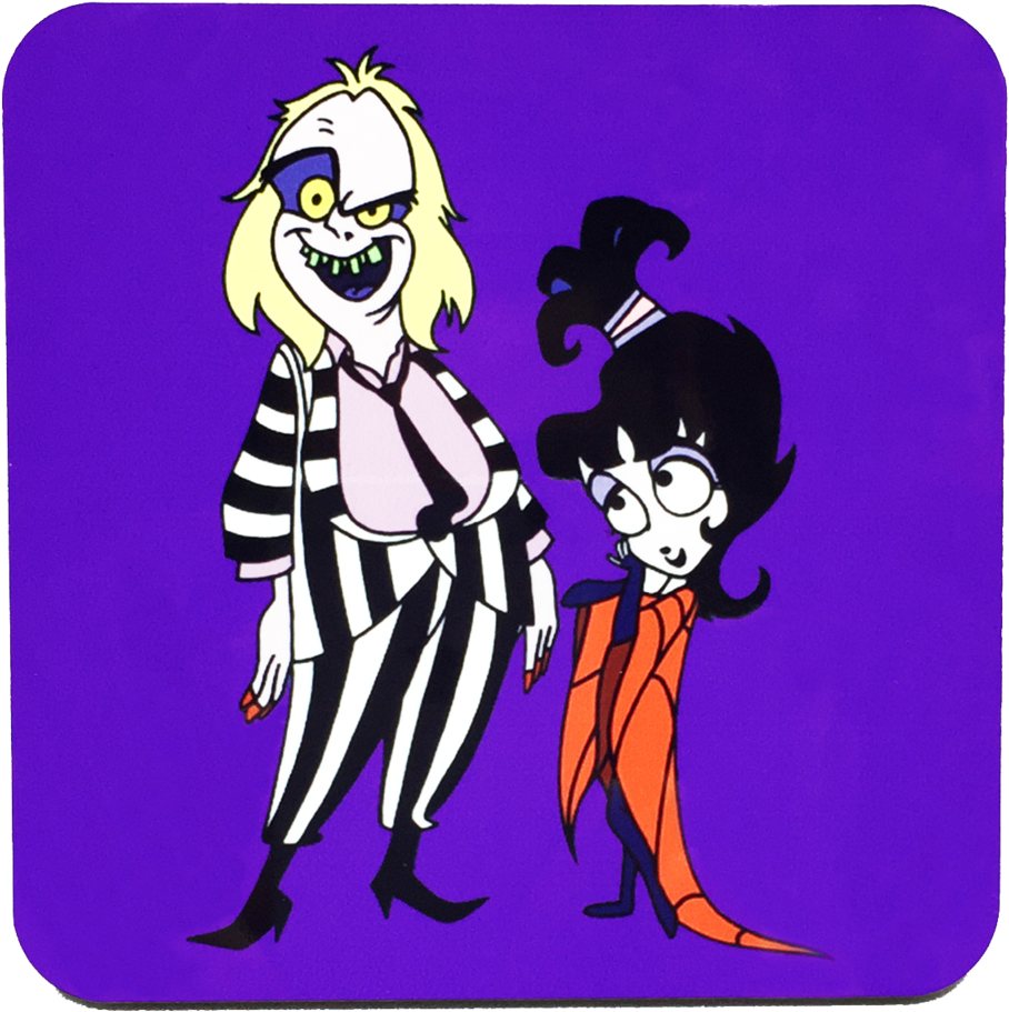 Beetlejuice Cartoon Lydia Designs Clipart (1200x1200), Png Download