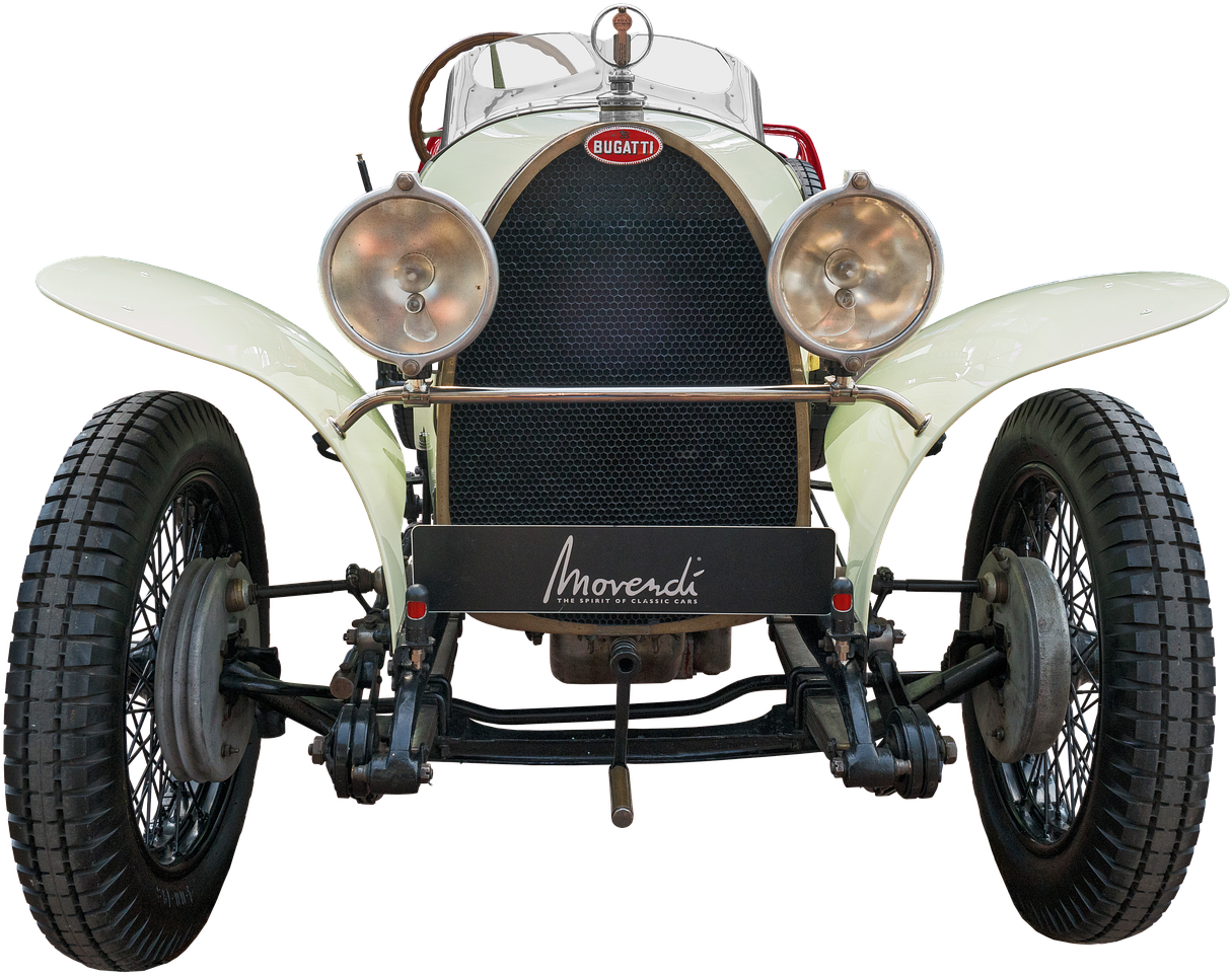 Bugatti Sports Car Auto - Mobil Bugatti Classic Clipart (1280x1030), Png Download