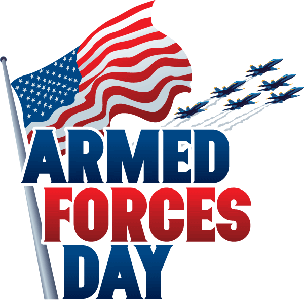 Armed Forces Day Veterans Day, Memorial Day, Quote - Armed Forces Day 2018 Usa Clipart (600x596), Png Download