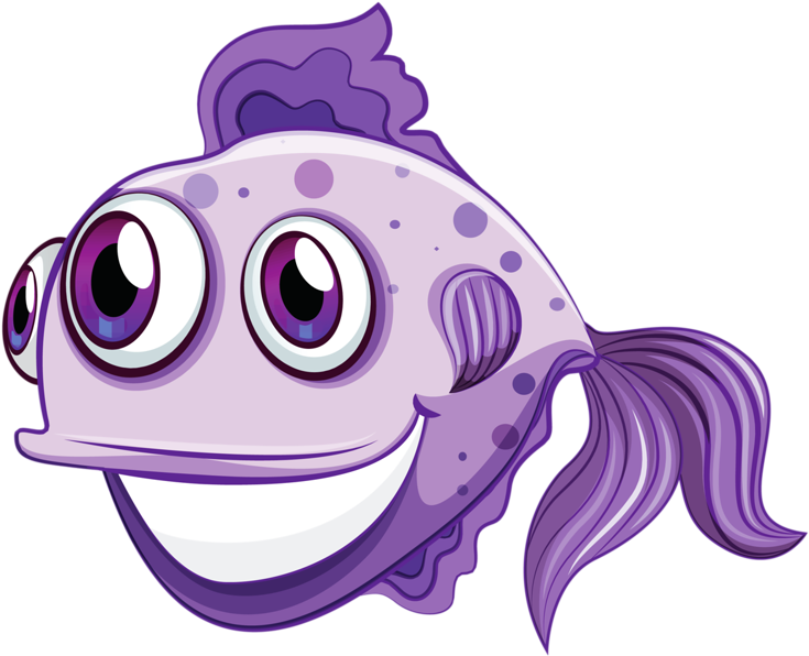 ○•‿✿⁀ocean Safari‿✿⁀•○ Sea Animals Drawings, - Different Fishes Clipart (800x663), Png Download