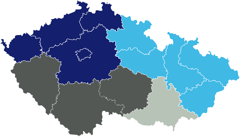 Regionální Zastoupení - Czechia Clipart (840x481), Png Download