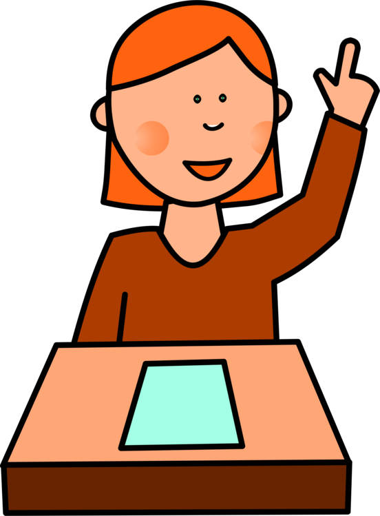 Writing Child Black And White Book Reading - Someone Asking A Question Clipart (552x749), Png Download