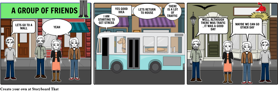 School Friends Group A - Comics Clipart (1164x385), Png Download