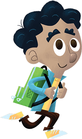 Kids Helping Kids - Cartoon Clipart (880x495), Png Download