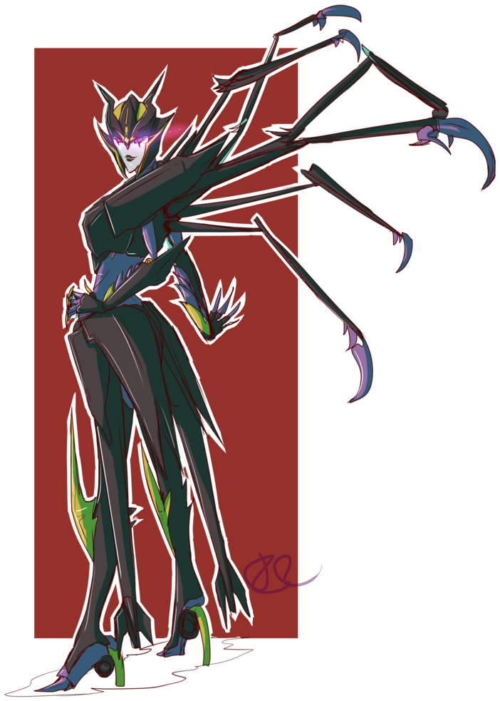 Airachnid By *typo-typical Happy Friday - Illustration Clipart (800x1000), Png Download