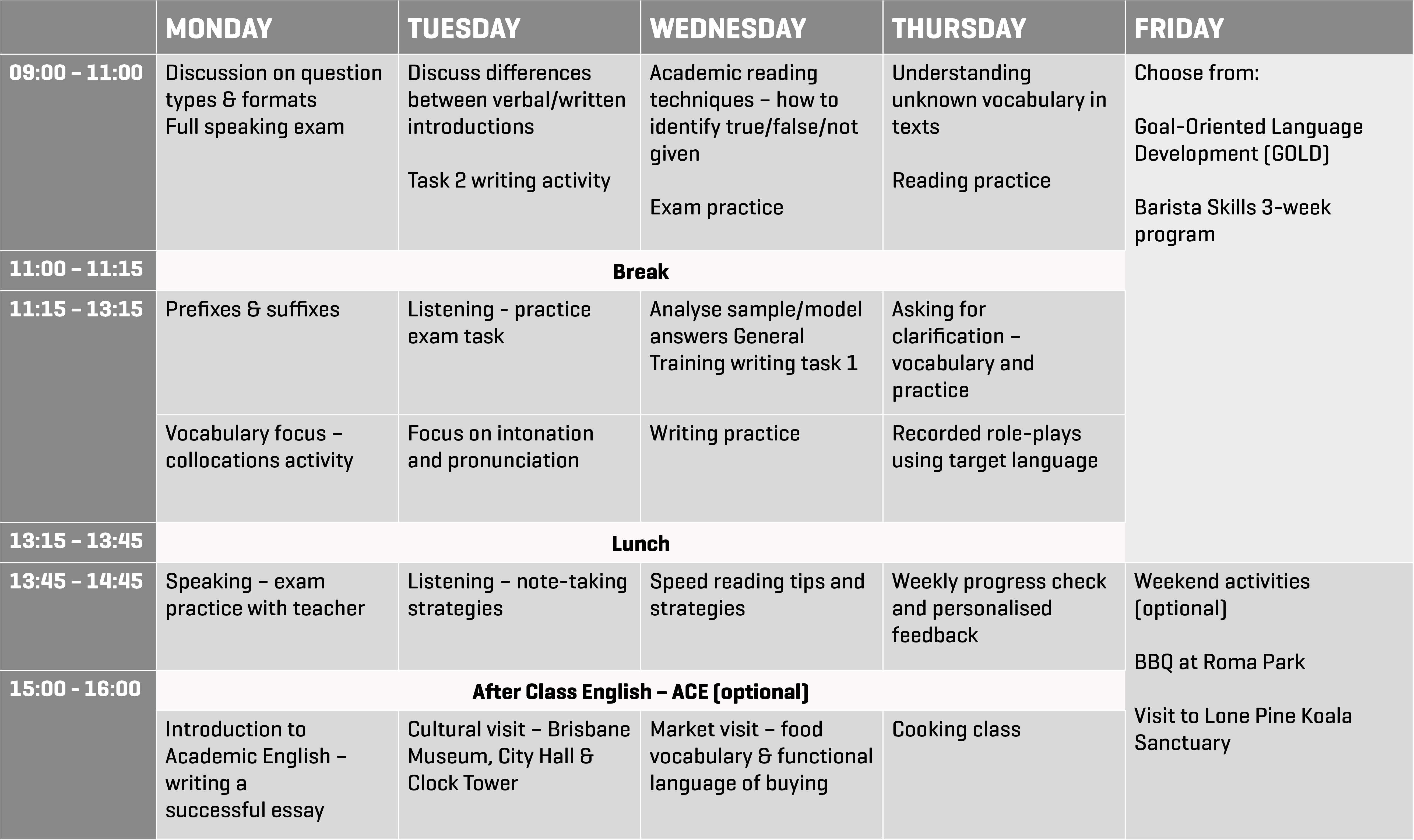 Academic language essay