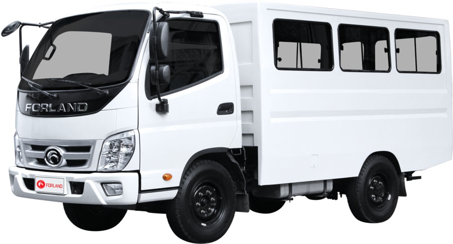 Forland Fb Body 4 Wheeler - Commercial Vehicle Clipart (902x487), Png Download