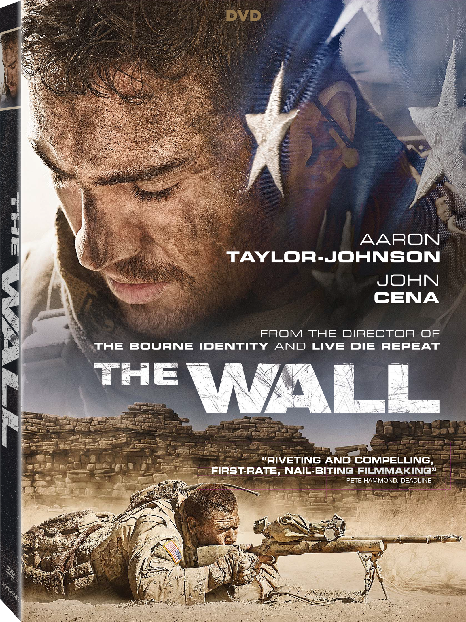 Santa Monica - Dvd The Wall 2017 Clipart (1920x2550), Png Download