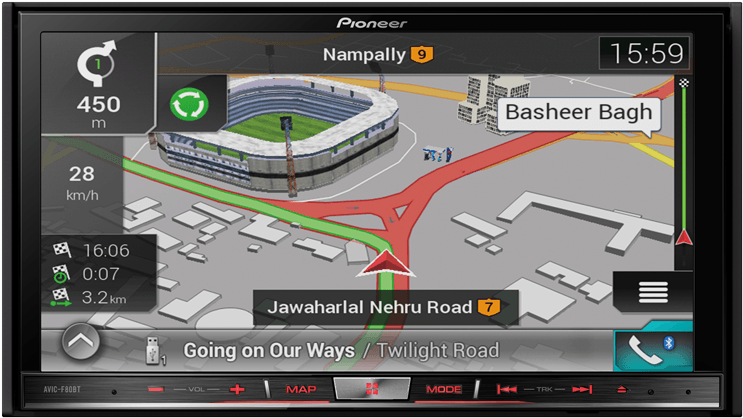 Mrp - ₹50,290/- - Pioneer Avic F80bt Clipart (800x475), Png Download