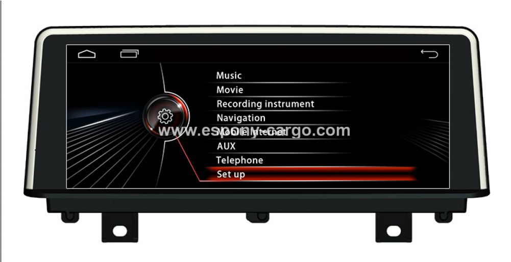 25"android Car Stereo Bmw X1 F48 Anti-glare Gps Navigatior - Bmw Clipart (1000x1000), Png Download