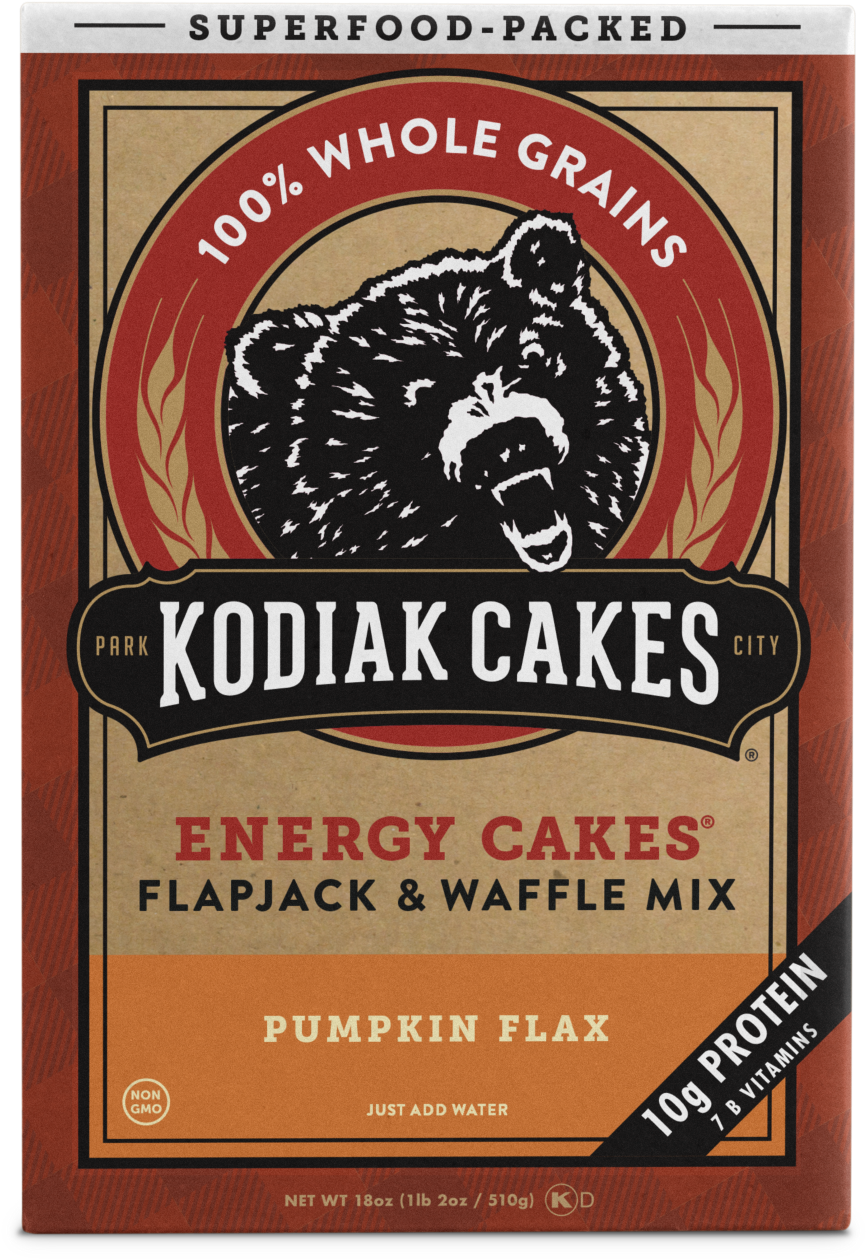 Kodiak Cakes Pumpkin Flax Flapjack And Waffle Mix - Kodiak Cakes Almond Poppy Seed Clipart (1600x1600), Png Download