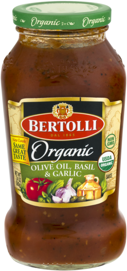 Spaghetti, Turkey Meatballs, Organic Pasta Sauce Meal - Bertolli Organic Pasta Sauce Clipart (600x600), Png Download