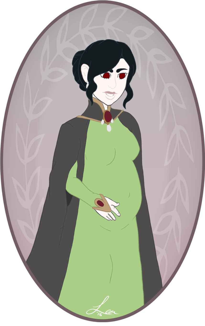 Vampire Bride - Cartoon Clipart (1228x1501), Png Download