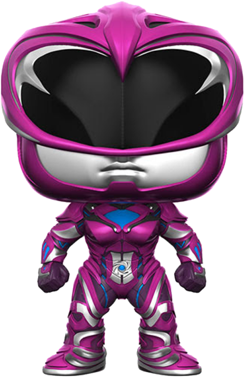 Funko Pop Power Rangers - Power Rangers Pop Pink Clipart (800x800), Png Download