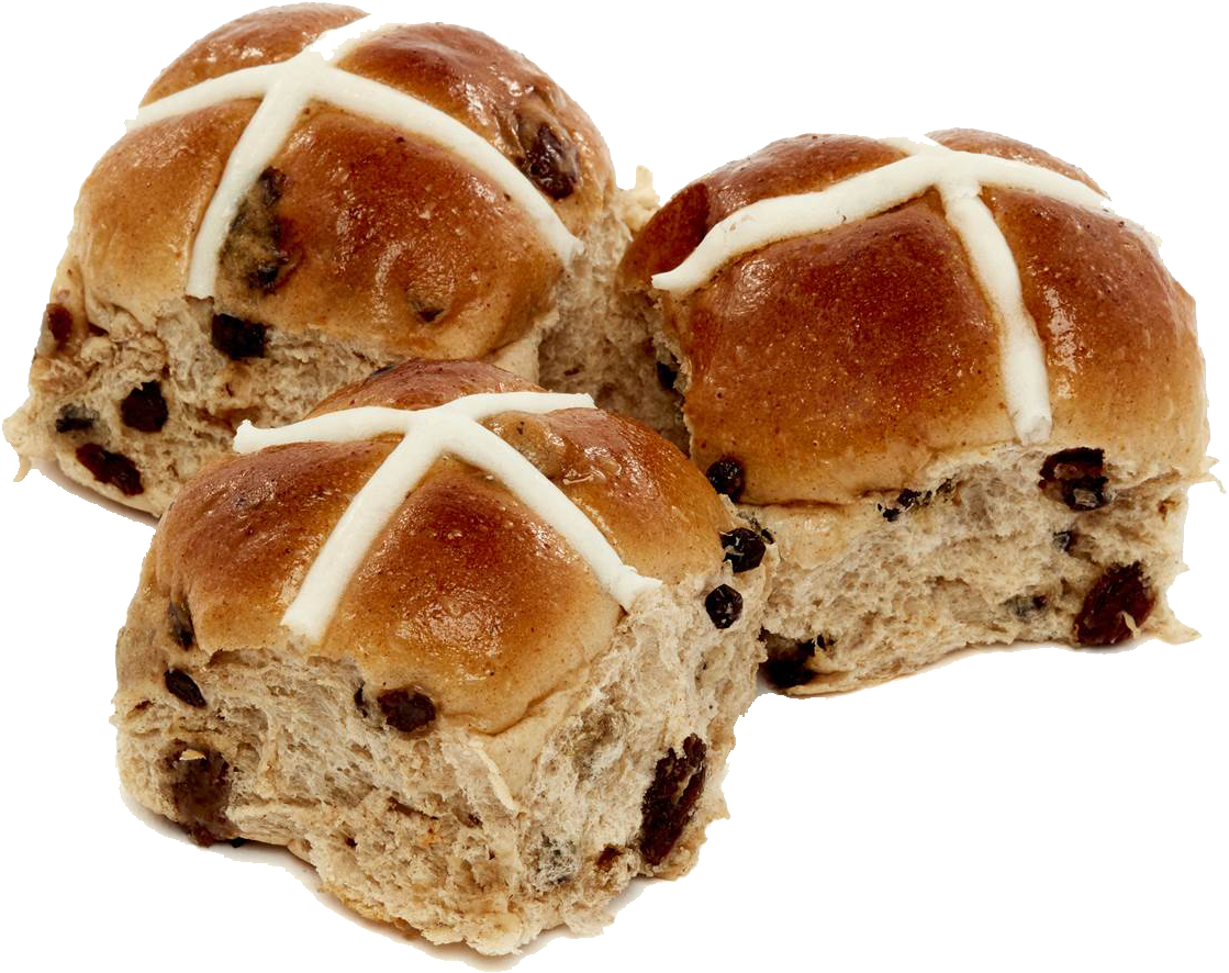 Hot Cross Buns Woolworths Clipart (1200x1200), Png Download