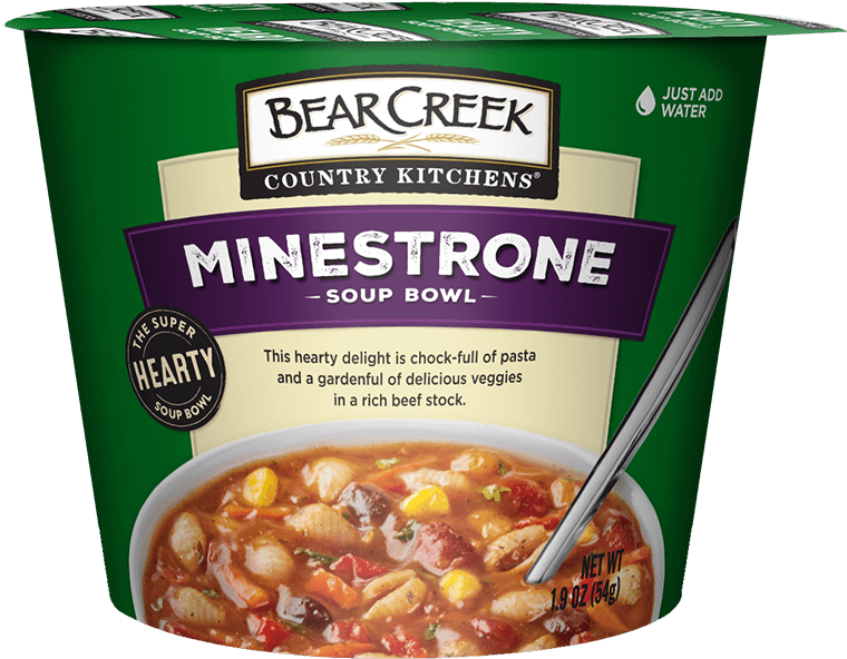 Minestrone Soup Bowl Bear Creek Country Kitchens Minestrone Bowl