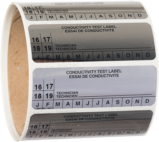 Blank Conductivity Test Label - Label Clipart (700x700), Png Download