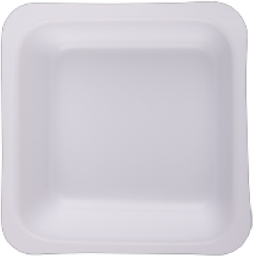 Weigh Boat, Square Shape, White, 100ml, 80x80mm, 500/cs - Serving Tray Clipart (800x800), Png Download
