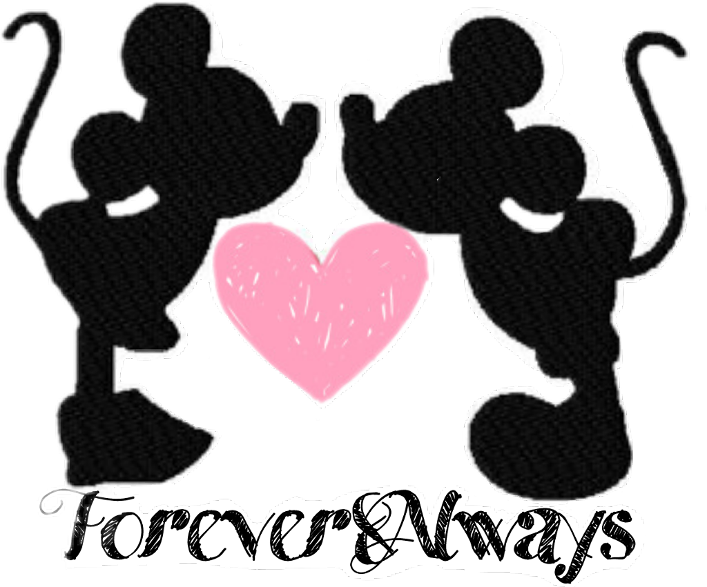 ##family #love #cute #relationship #disney #mickey - Disney Mickey Und Minnie Clipart (1024x851), Png Download