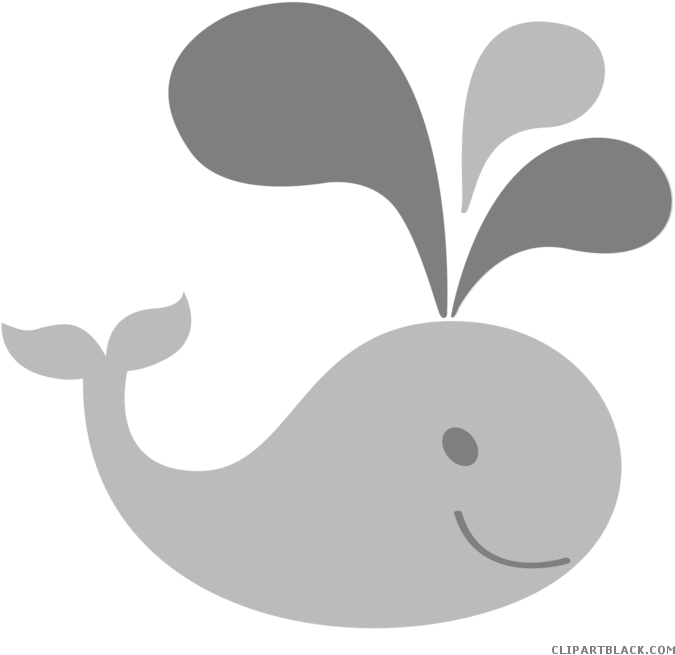 Cute Blue Whale Clipart - Png Download (700x700), Png Download