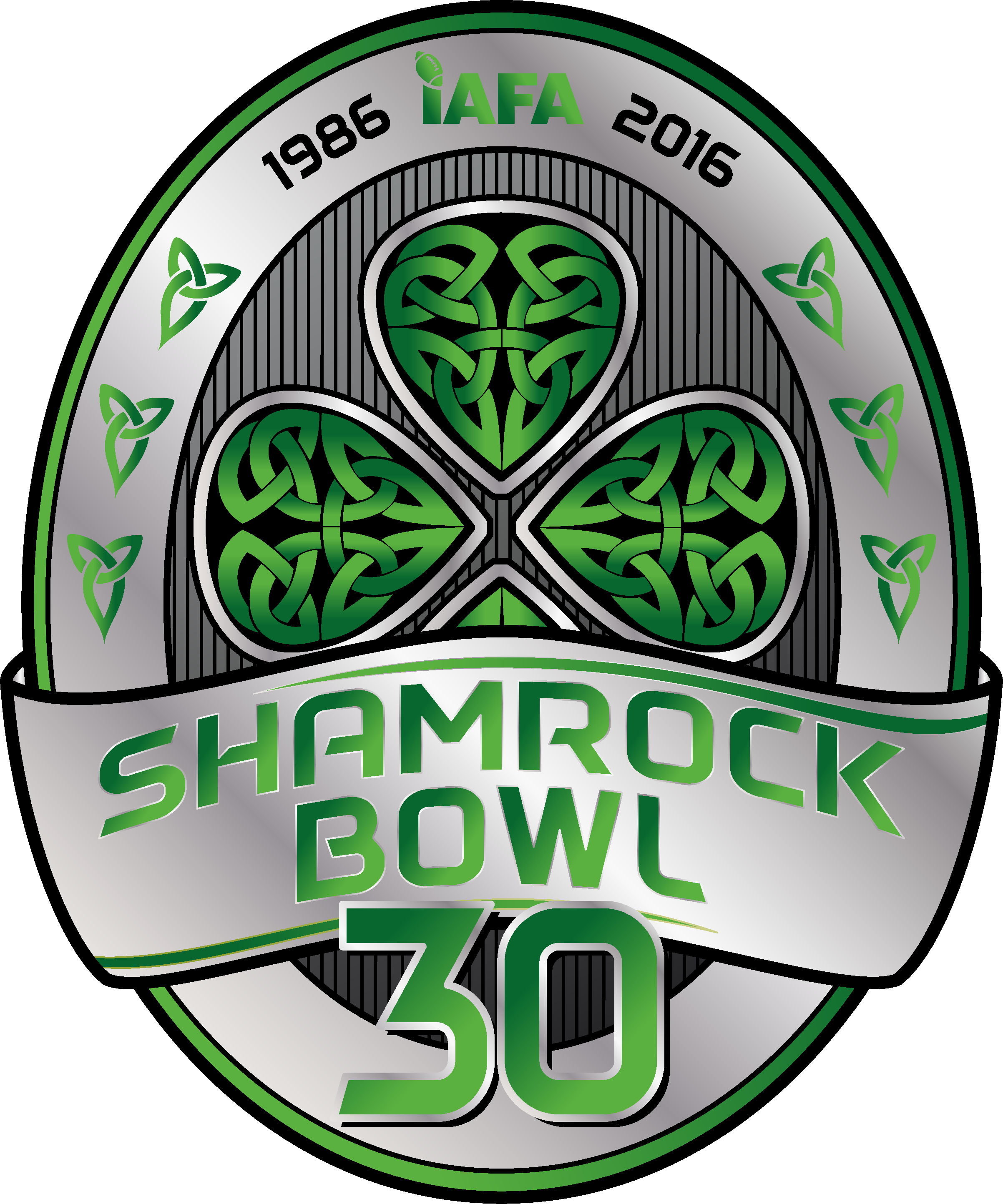 Shamrock Bowl 30 Mai - Emblem Clipart (2405x2888), Png Download