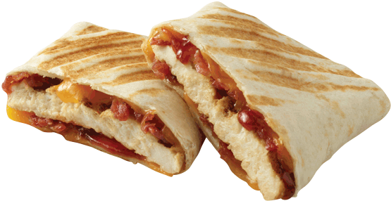 Bbq Chicken Grilled Wrap - Fast Food Clipart (560x560), Png Download