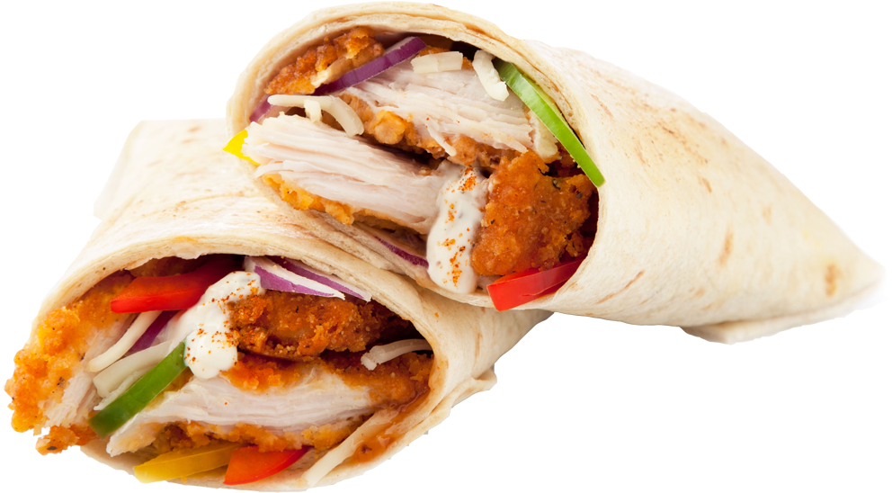Chicken Fajita Wrap - Chicken Fajita Png Clipart (800x800), Png Download