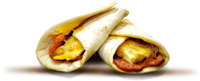 Chicken Wrap Png Clipart (960x398), Png Download