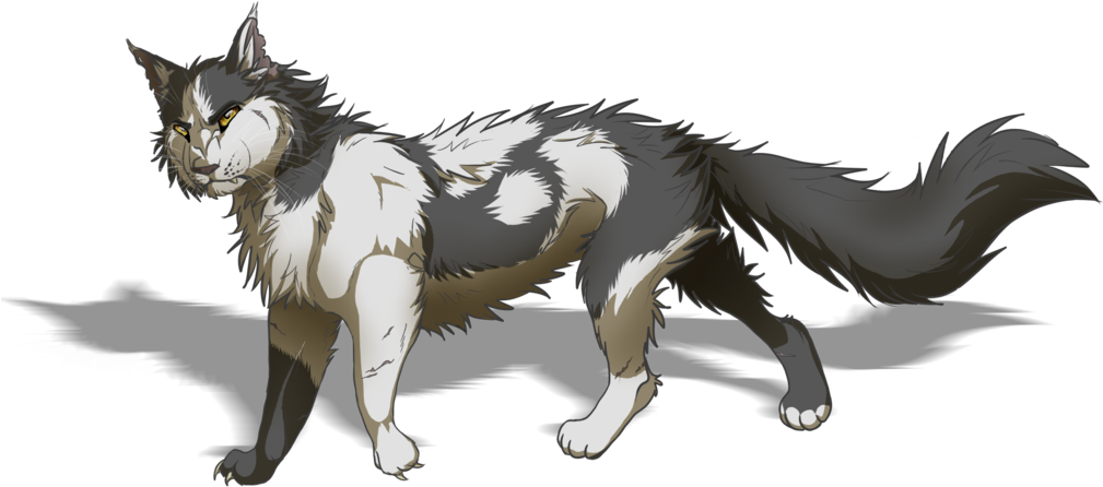 Thistlclaw Dark Forest - Dark Forest Thistleclaw Warriors Clipart (1009x446), Png Download