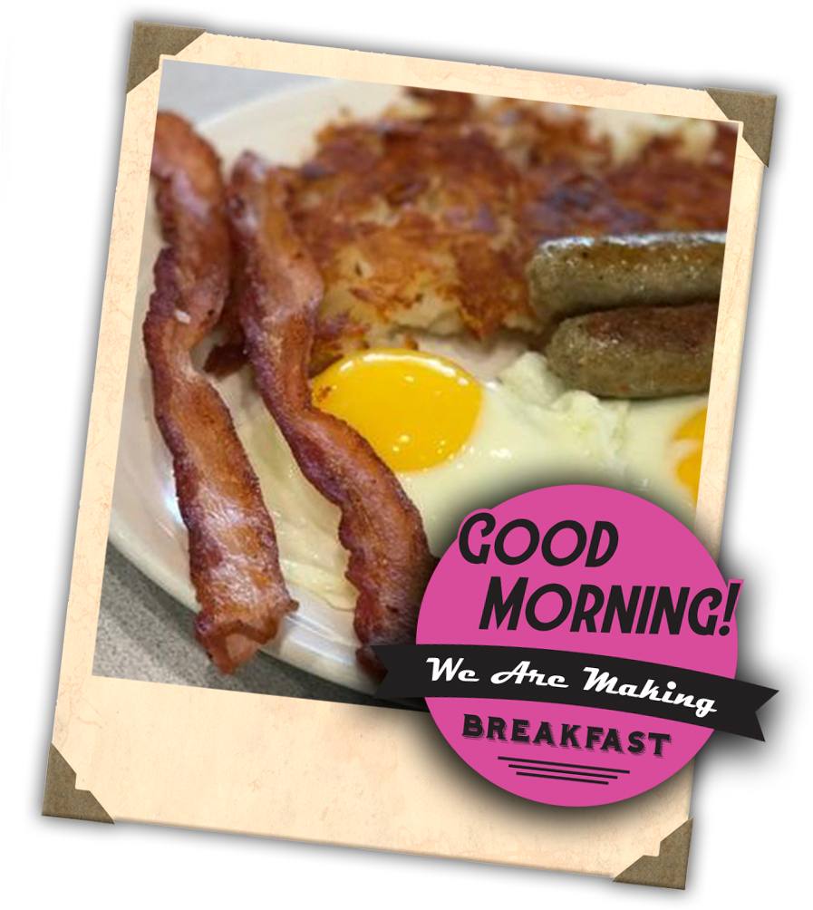 Breakfast Goodmorning - Fried Egg Clipart (906x1054), Png Download