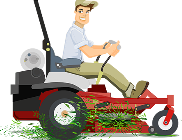 Riding Mower Clipart (640x480), Png Download