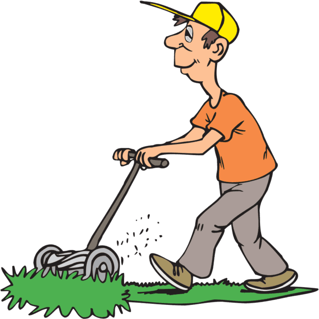 Landscape Impressions Landscapers New Hampton Ny Service - Mowing The Lawn Clipart (640x641), Png Download