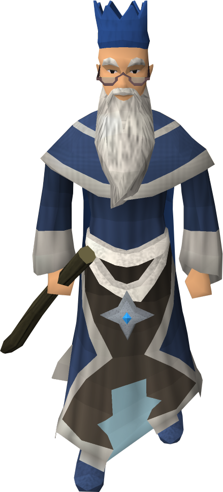 Old Man Transparent - Runescape Renders Clipart (439x968), Png Download