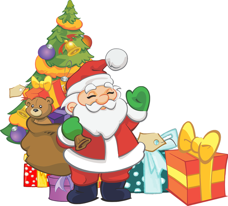 Santa And Mrs - Santa Claus Cliparts - Png Download (799x720), Png Download