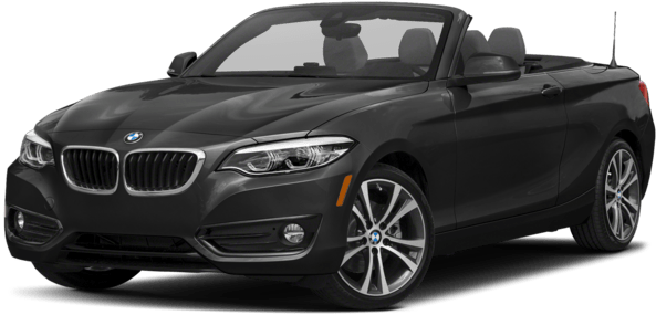 2018 Bmw 2 Series 230i Xdrive Convertible - 2019 Ford Mustang Black Clipart (640x480), Png Download