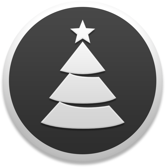 My Christmas Tree For Desktop On The Mac App Store - Christmas Day Clipart (630x630), Png Download