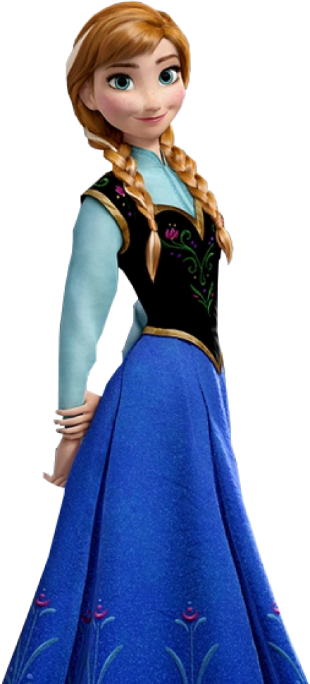 Mania De Frozen Faz Vendas Da Disney Aumentarem 22% - Transparent Anna Frozen Png Clipart (549x1000), Png Download
