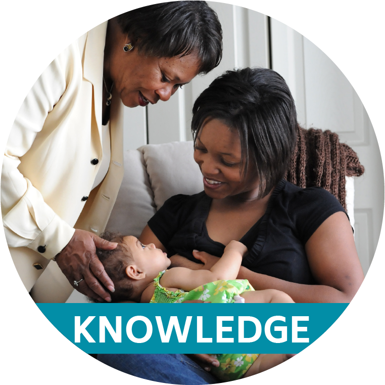 African American Breastfeeding Mother Receives Lactation - African American Breastfeeding Support Clipart (800x800), Png Download