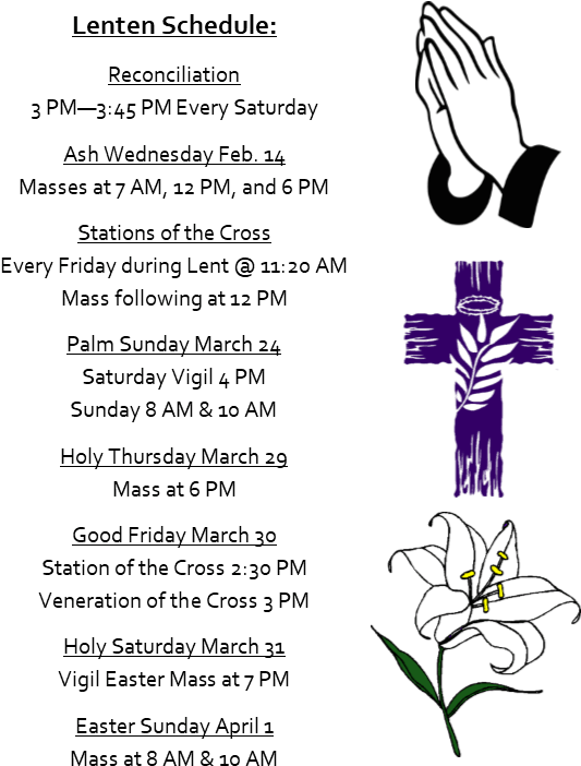 Lenten Schedule - Holy Thursday 2018 Clipart (557x734), Png Download
