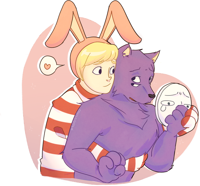 My Baby Wolf Has More Eyes Then That - Popee X Kedamono Fanfic Clipart (690x643), Png Download