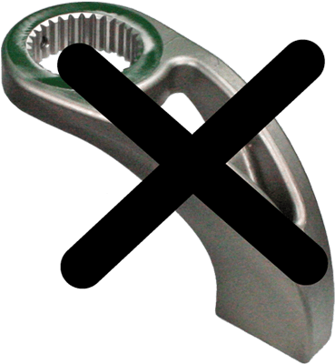 Torque Washers - Cross Clipart (720x450), Png Download