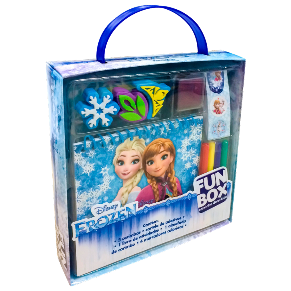 Fun Box Frozen Embalagem - Brinquedos De Brincar Em Casa Da Disney Clipart (1000x1000), Png Download